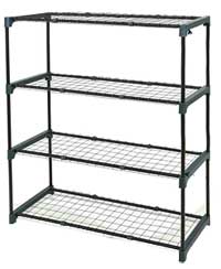 4-hylliga växtställningar för utomhusväxthus