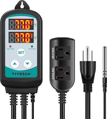 Växthusets automatiska kontrollsystem ansluter till uppvärmning och kylning i plantskolan för att automatiskt kontrollera inomhusklimatet