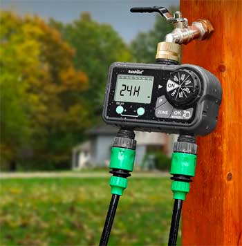 Watering Timer to Conserve Water in Greenhouse