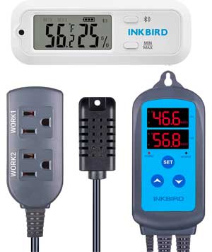 Inkbird fuktighetskontroll för växthus